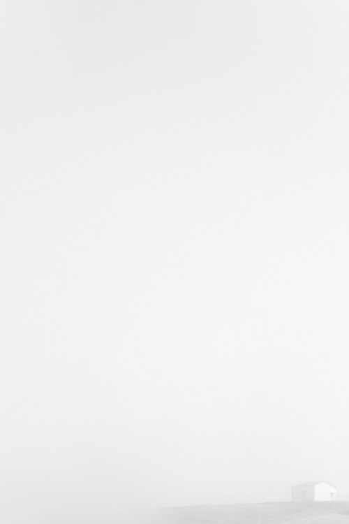 Behind a Little House