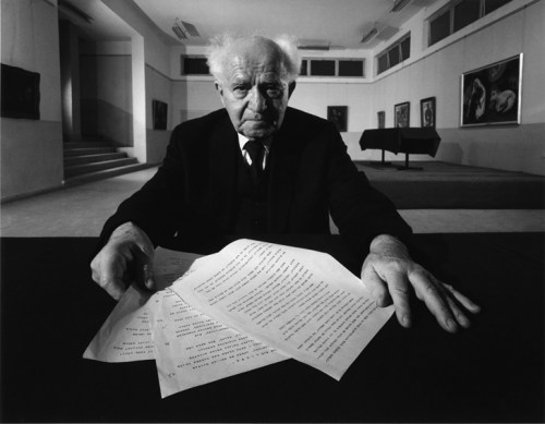 ARNOLD NEWMAN - Ben Gurion