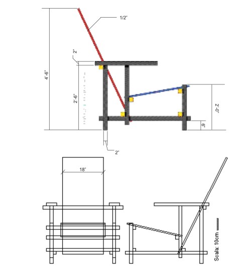 The Red Blue Chair 2